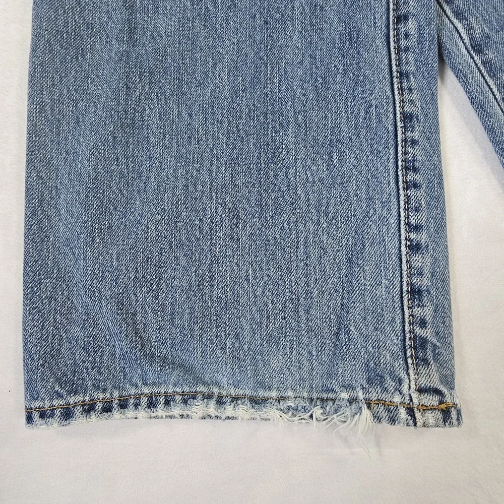 Polo Ralph Lauren Authentic Dungaree Jeans Men's 38x34 Straight Leg Blue Denim